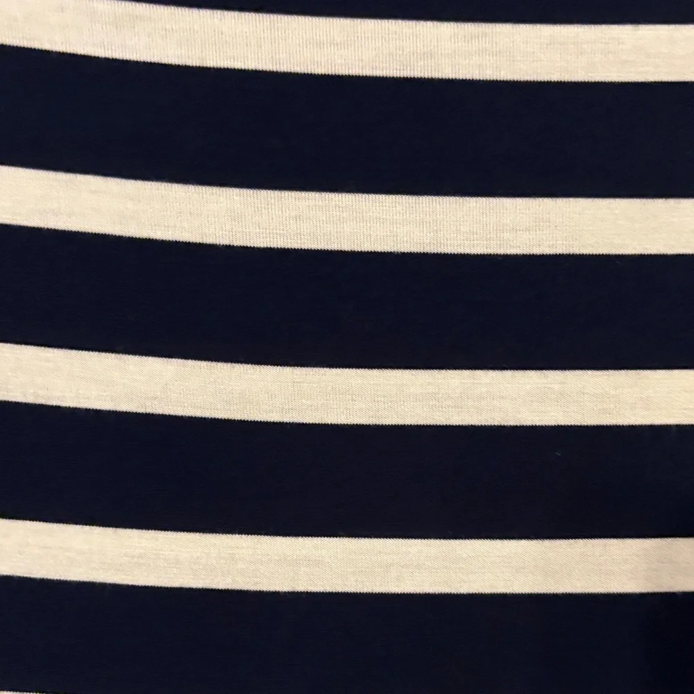 Striped Navy and White Top - Picture 6 of 7